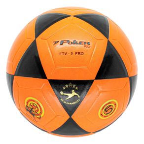 Bola Futevôlei Poker Rio Laranja/Preto Menor preço em Bola Futevôlei Poker Rio Laranja/Preto