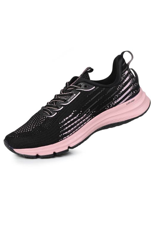 tenis running preto feminino