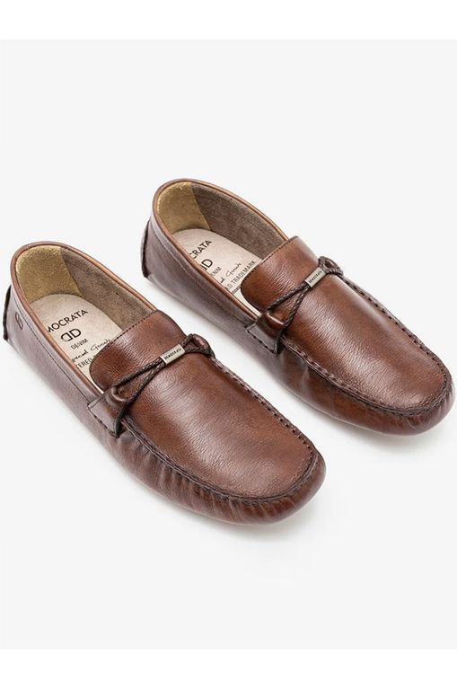 Mocassim Masculino Democrata Ponto Celeiro Marrom - Moda Online | Passarela  - Passarela - Moda e Calçados