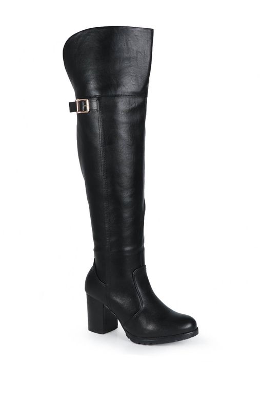 bota over the knee lara passarela