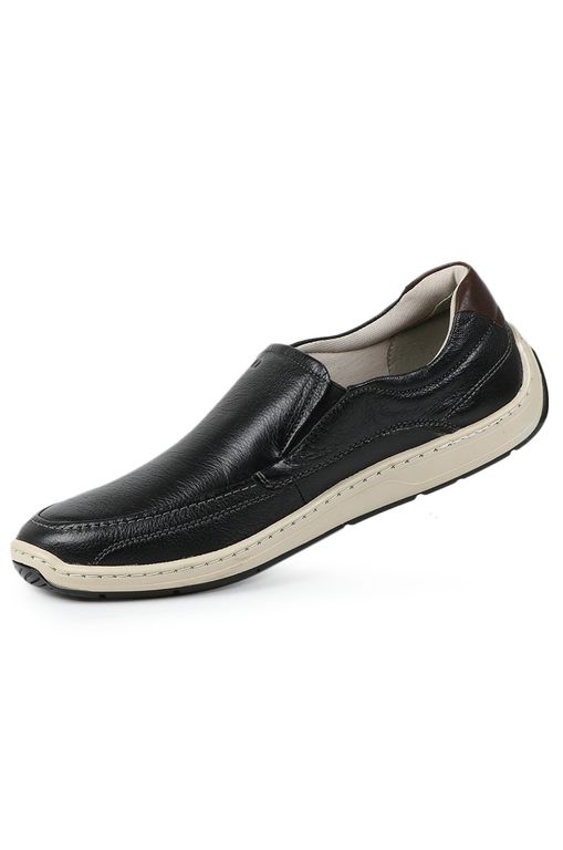 Slip On Masculino Democrata Couro Preto - Moda Online | Passarela - Babado  Outlet