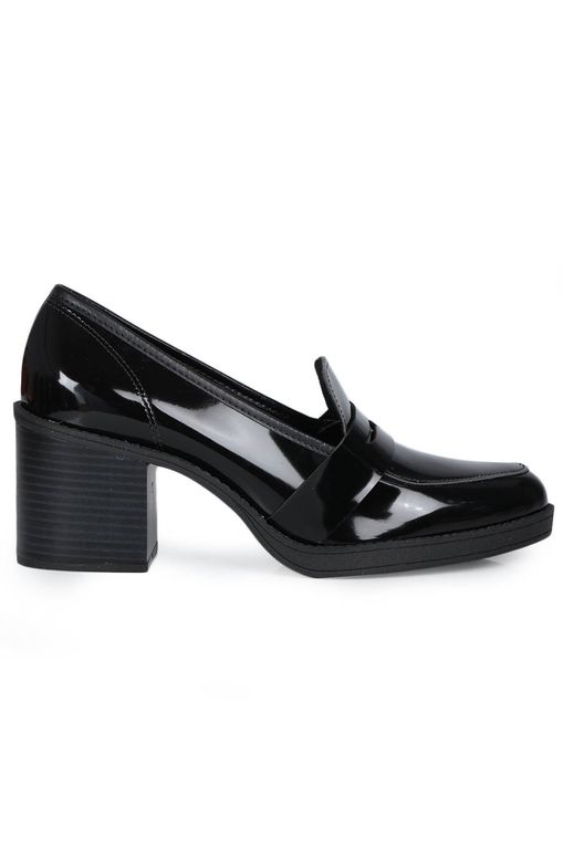 mocassim feminino com salto