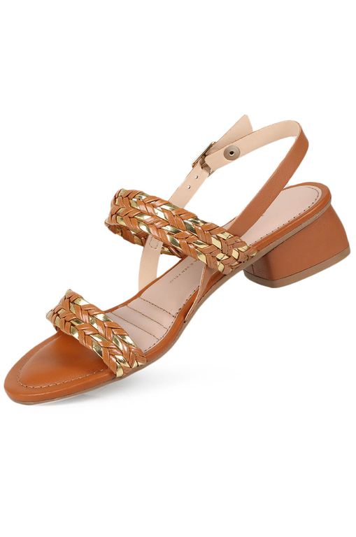 sandália dakota trançada