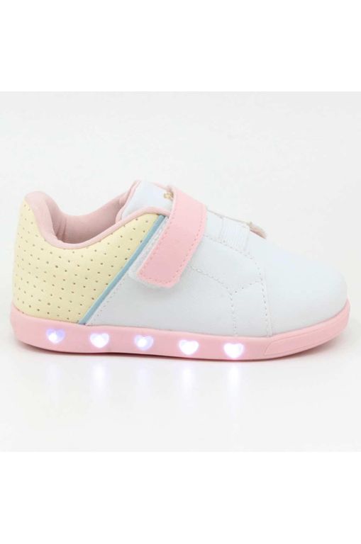Tênis de Led Pampili Infantil Rosa - Compre online Pixolé Calçados e  Acessórios