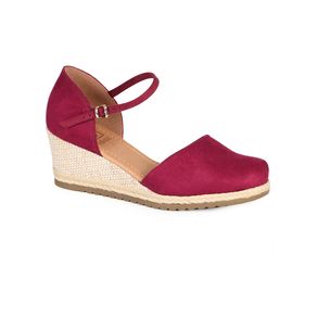 Sandalia Anabela Espadrille Feminina Bebece Suede Moda Online Passarela Passarela Moda E Calcados