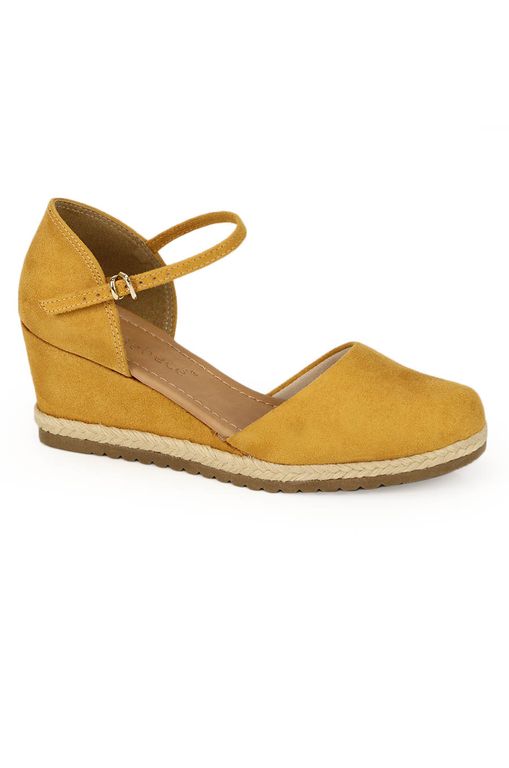 Sandalia Anabela Espadrille Feminina Bebece Suede Moda Online Passarela Passarela Moda E Calcados