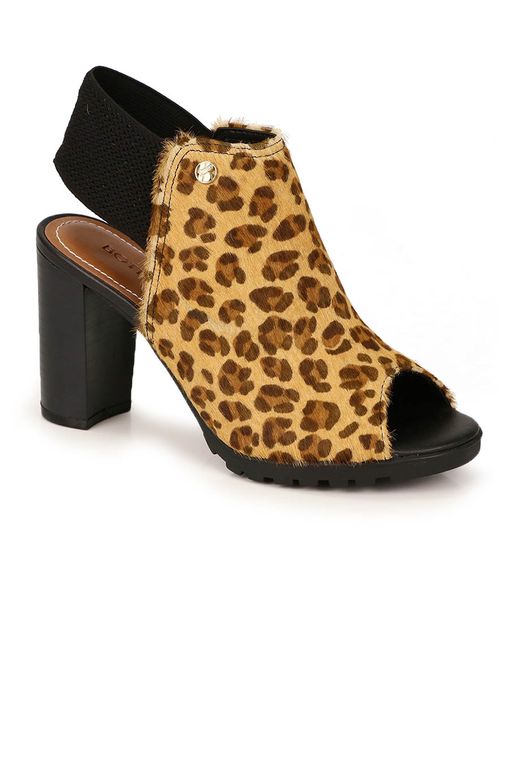 sandalia salto grosso onca