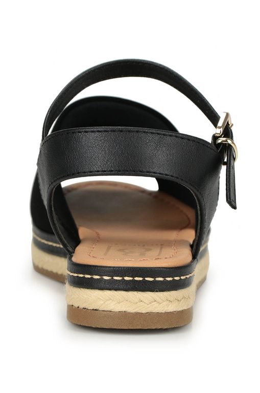 sandália rasteira espadrille feminina