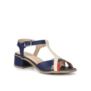 sandalia salto baixo passarela