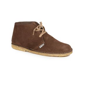 Bota Casual Masculina Free London Camurça Marrom Menor preço em Bota Casual Masculina Free London Camurça Marrom