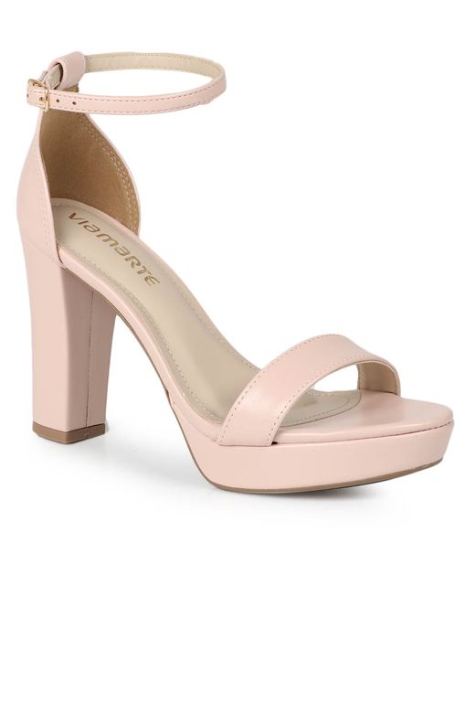 Sapato nude hot sale via marte