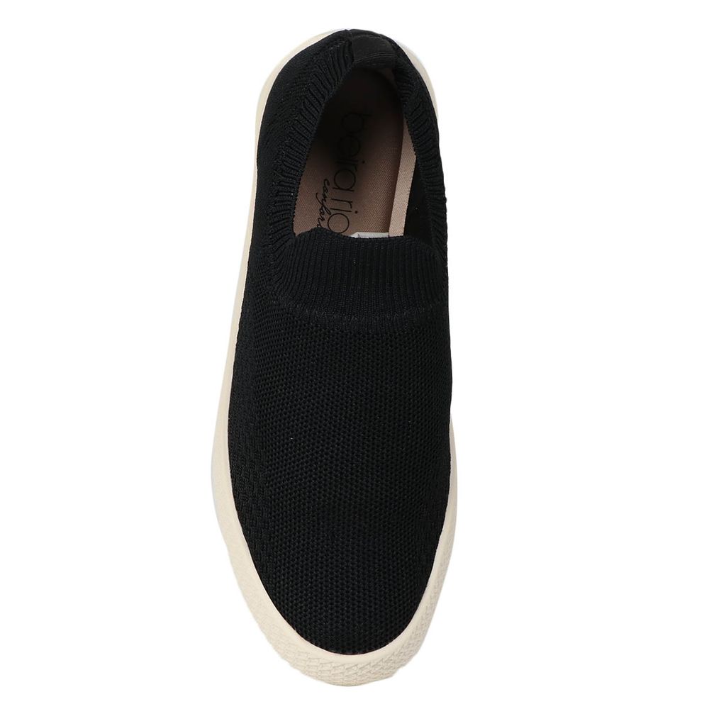 Tênis Casual Feminino Knit Beira Rio Tênis Casual Feminino Conforto Beira Rio Knit Preto - Moda Online