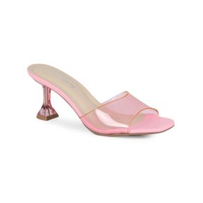 Tamanco Salto Feminino Via Marte Taça Rosa Menor preço em Tamanco Salto Feminino Via Marte Taça Rosa