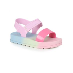 Sandália Rasteira Infantil Zaxy Glitter Injetado Lilas Menor preço em Sandália Rasteira Infantil Zaxy Glitter Injetado Lilas