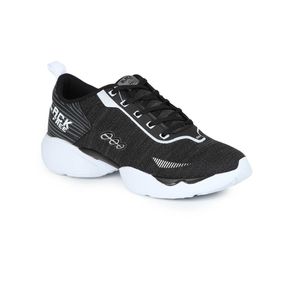 Tênis Esportivo Feminino Black Free Racer Design Preto Menor preço em Tênis Esportivo Feminino Black Free Racer Design Preto