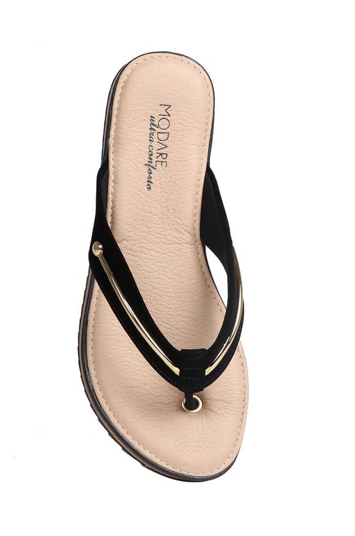 tamanco rasteiro conforto modare