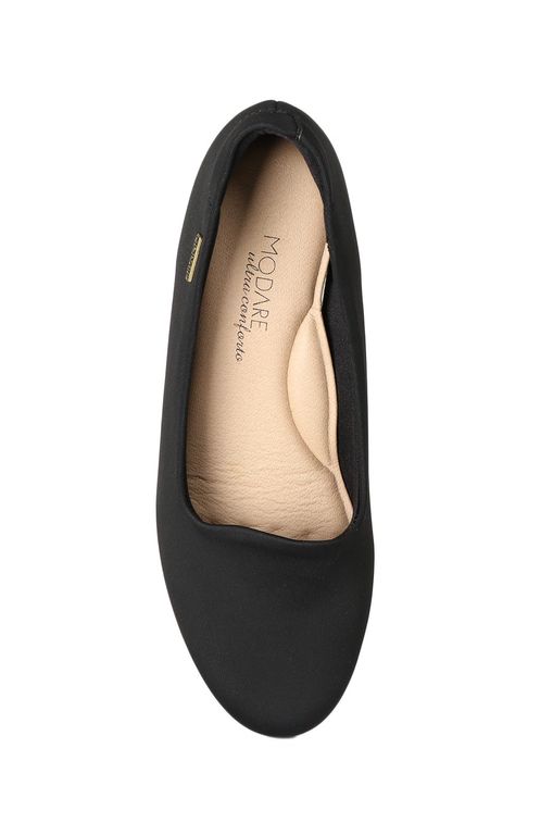 sapato anabela conforto feminino modare
