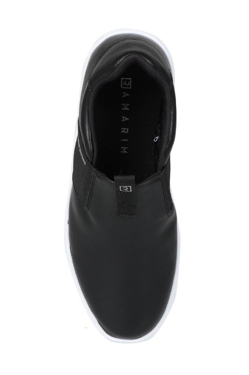 Tênis Slip On Feminino Ramarim Monocromático Preto - Moda Online