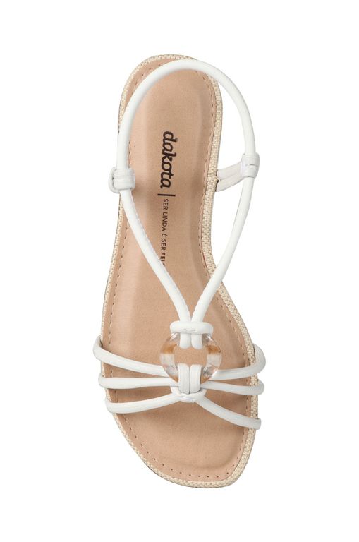 sandalia rasteira dakota passarela