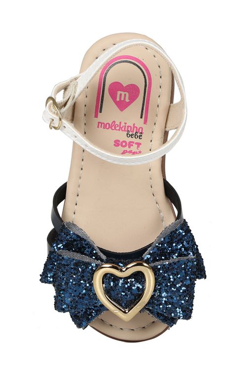sandália rasteira infantil molekinha
