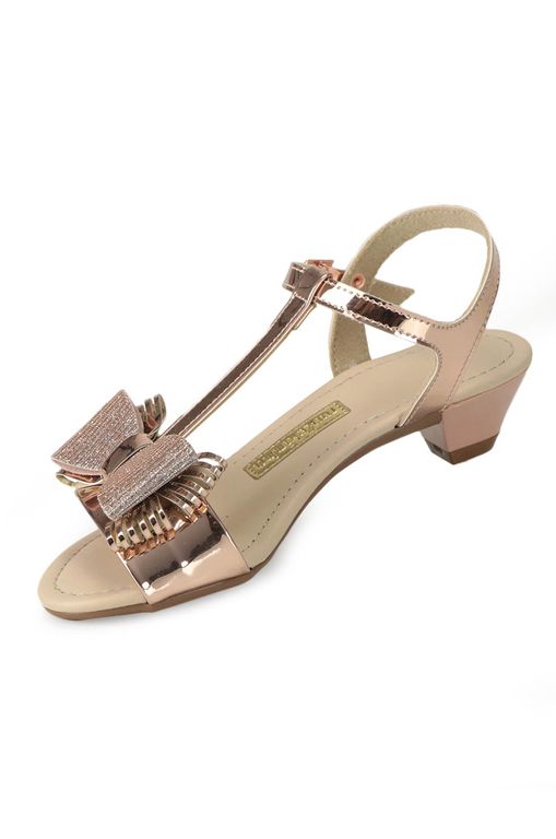 sandalia salto molekinha