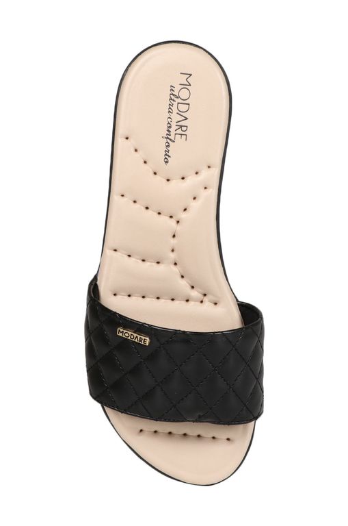 tamanco rasteiro conforto modare