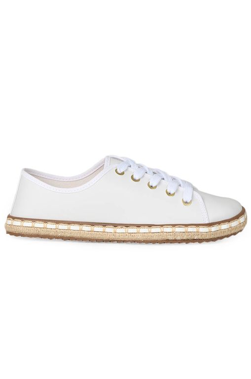 tênis moleca espadrille branco