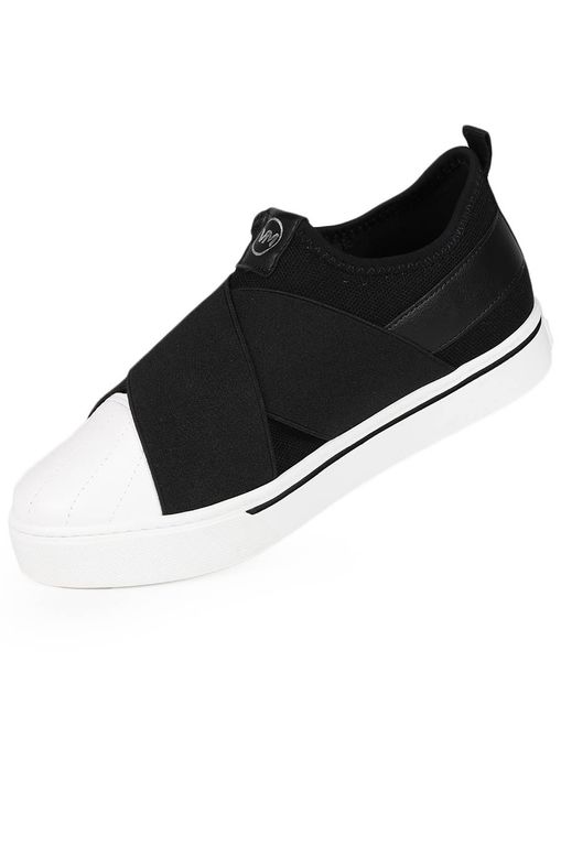 Tênis Casual Feminino Via Marte Elástico Transversal Preto - Moda Online |  Passarela - Passarela - Moda e Calçados