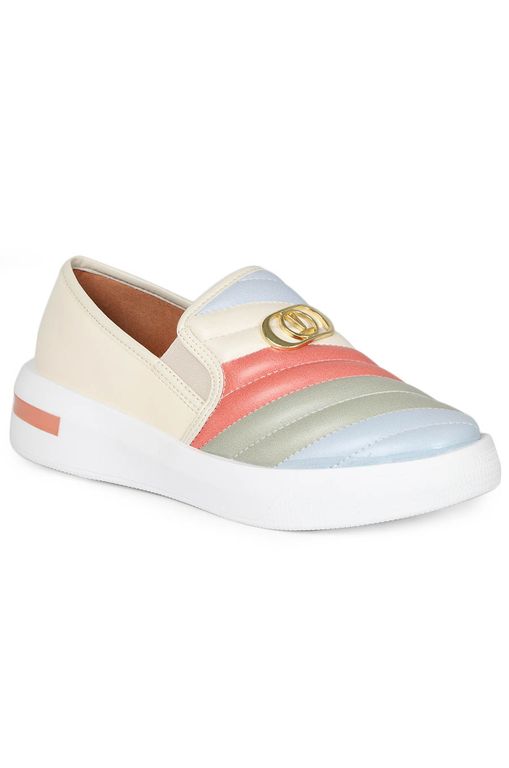tenis slip on feminino passarela