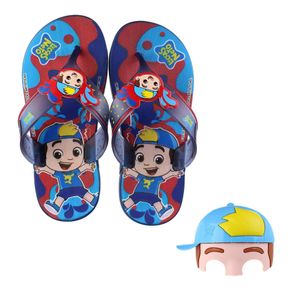 Chinelo Infantil Grendene Luccas Neto Mask Blue/Red - Azul/Vermelho Menor preço em Chinelo Infantil Grendene Luccas Neto Mask Blue/Red - Azul/Vermelho