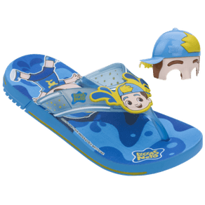Chinelo Infantil Grendene Luccas Neto Mask Blue/Yellow - Azul/Amarelo Menor preço em Chinelo Infantil Grendene Luccas Neto Mask Blue/Yellow - Azul/Amarelo
