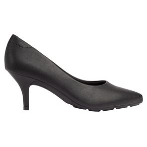 Sapato Scarpin Feminino Modare com Salto Médio Preto Menor preço em Sapato Scarpin Feminino Modare com Salto Médio Preto