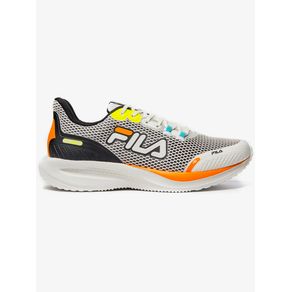 Tênis Running Masculino Fila Athlon Branco e Preto Menor preço em Tênis Running Masculino Fila Athlon Branco e Preto