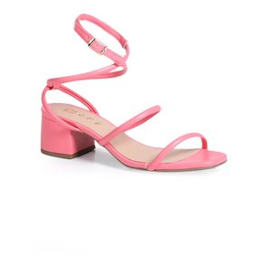Sandália Salto Feminina Offline Delicada Rosa Menor preço em Sandália Salto Feminina Offline Delicada Rosa