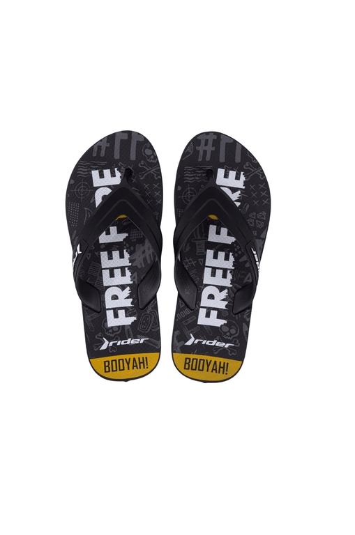 Chinelo Rider Free Fire Preto Masculino - itapua