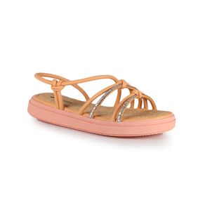 Sandália Flatform Feminina Mississipi Clean Coral Menor preço em Sandália Flatform Feminina Mississipi Clean Coral