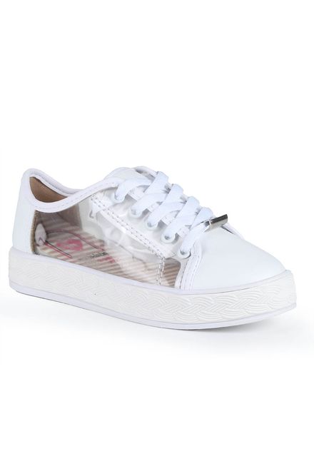 Tenis clearance branco passarela