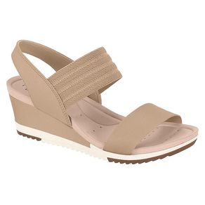 Sandalia Anabela Feminino 7123.107 Modare Nude Menor preço em Sandalia Anabela Feminino 7123.107 Modare Nude