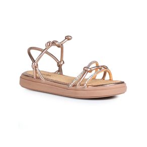 Sandália Flatform Feminina Mississipi Joias Cobre Menor preço em Sandália Flatform Feminina Mississipi Joias Cobre