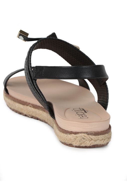 sandália rasteira espadrille feminina