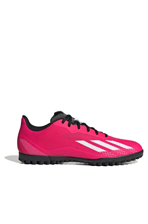 Chuteira Adidas X Speedportal Society Rosa e Preta Passarela