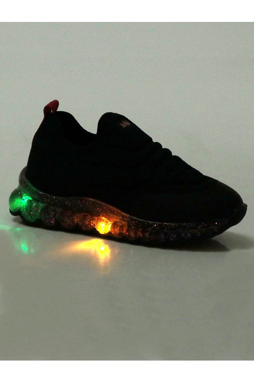 tênis bibi led com glitter infantil