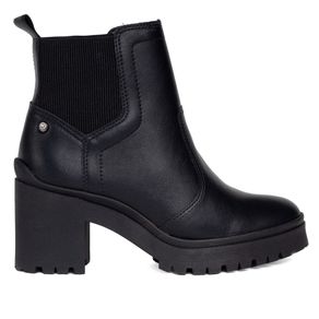 Bota Feminina Ramarim Chelsea Tratorada Preto Menor preço em Bota Feminina Ramarim Chelsea Tratorada Preto