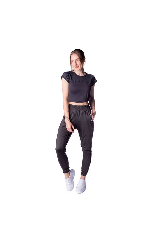 Calça Feminina Estilo do Corpo Peletizada Jogger Preto - Passarela - Moda e  Calçados