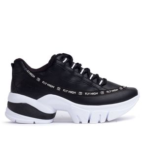 Tênis Feminino Ramarim Chunky Fly High Preto/branco Menor preço em Tênis Feminino Ramarim Chunky Fly High Preto/branco