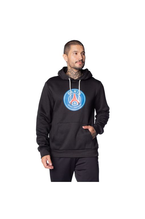 Moletom paris saint germain hot sale preto