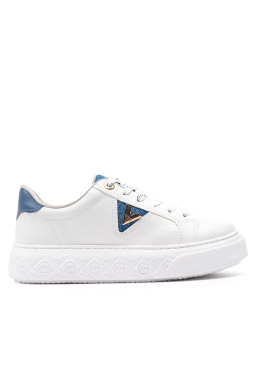 Tênis Feminino Via Marte Casual Flatform Branco/azul - Passarela - Moda e  Calçados