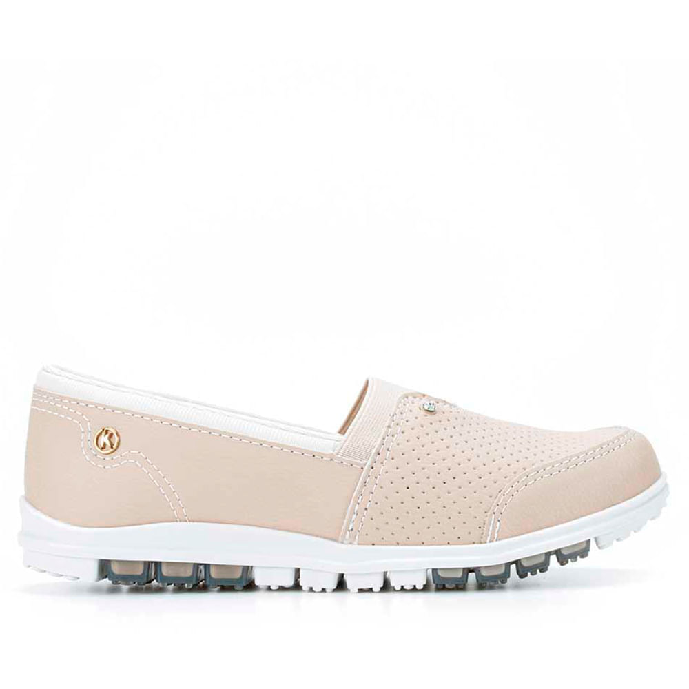 Slip On Kolosh Casual Tênis Kolosh Casual Slip On Bege Kolosh