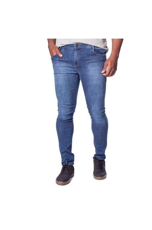 Calça Jeans Masculina Pitt Skinny Azul - Passarela - Moda e Calçados