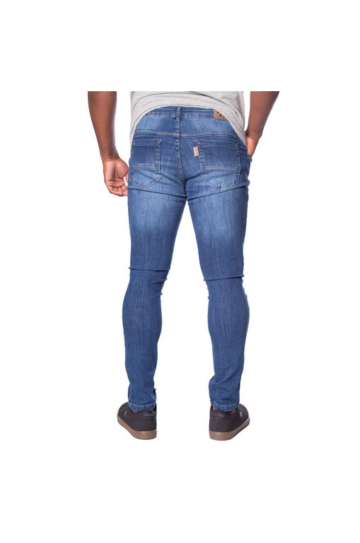 Calça Jeans Masculina Pitt Skinny Azul - Passarela - Moda e Calçados